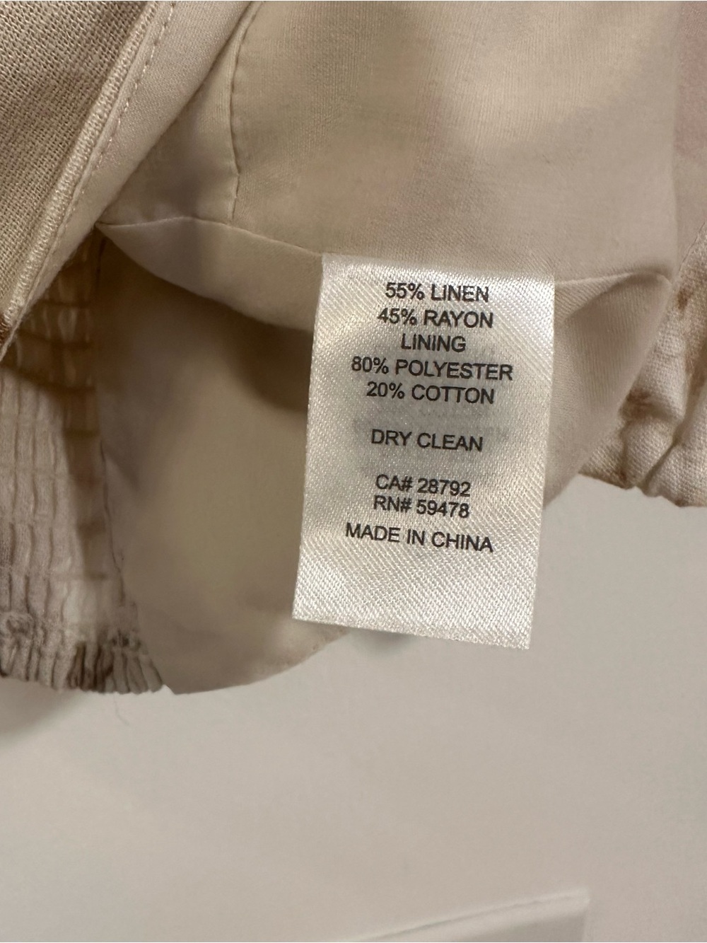 House of Harlow 1960 Samina Floral Linen Blend Puff Sleeve Top Women’s Size 4 - Picture 4 of 5